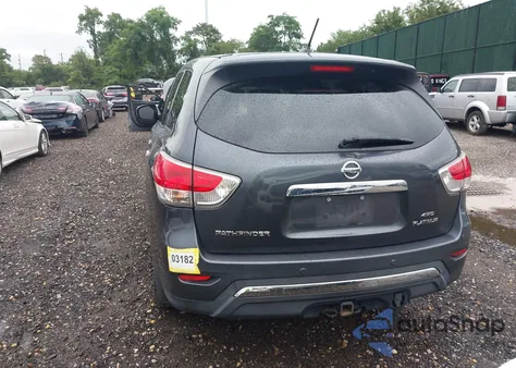 2013 Nissan Pathfinder Platinum from USA, damaged, VIN 5N1AR2MM5DC677046